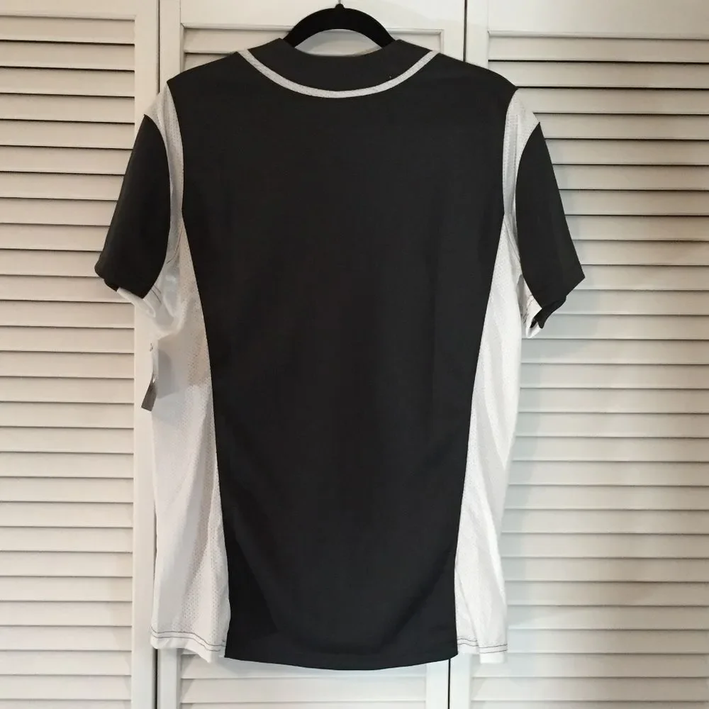 NWT Nike Women's Softball Jersey Athletic Large Dark Gray‎
